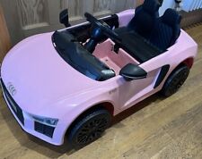 Pink audi 12v for sale  LEICESTER