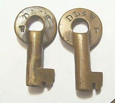 Lackawanna brass keys for sale  Saratoga Springs