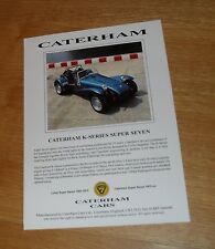 Caterham series super for sale  FAREHAM