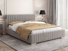 Łóżko 160x200 tapicerowane PALAIS, kolor beżowy, Meble Doktór na sprzedaż  PL