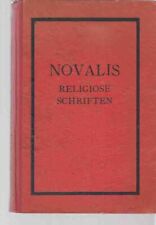 Religiöse schriften novalis gebraucht kaufen  Berlin