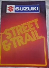 Suzuki street trail for sale  BRIDGWATER