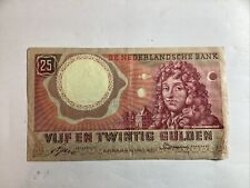 Billet 25 Gulden - Nederland 1955 tweedehands  verschepen naar Netherlands