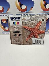 Cartuchos de tinta Epson 603 BCMY multipack estrela do mar XP-4100 4105 originais genuínos M comprar usado  Enviando para Brazil