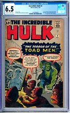 Incredible hulk cgc for sale  Bristol