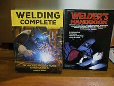 Used, Welders Book Lot Welding Complete Guide Second Edition Welders Handbook  for sale  Shipping to South Africa