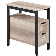 Narrow nightstand wood for sale  Ontario