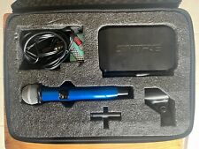 Sistema de micrófono inalámbrico Shure GLXD24/SM58. 100% original. Micrófono azul elegante. segunda mano  Embacar hacia Argentina