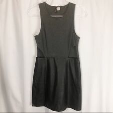 Usado, Vestido feminino dividido de couro e tecido (8) comprar usado  Enviando para Brazil