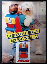 Pubblicita vintage 1985 usato  Italia