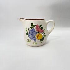 Stangl Fruit and Flowers Pitcher with Brown Trim for sale  Shipping to South Africa