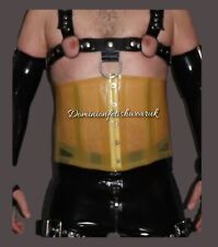 Latex corset male for sale  WELSHPOOL