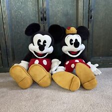 Lote de 2 marionetas Folkmanis 5018 vintage de Mickey Minnie Mouse 22" Disney retiradas segunda mano  Embacar hacia Mexico