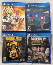 Lote de 4 juegos de PS4 Boarderlands/Terraria/Dragonball Xenoverse/Call of Duty Segunda Guerra Mundial segunda mano  Embacar hacia Argentina