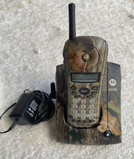 Motorola MA357 Cordless Phone Camo Realtree Hardwoods Pattern Green Camouflage  for sale  Shipping to South Africa
