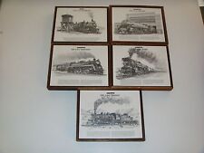 Train print framed for sale  Englishtown