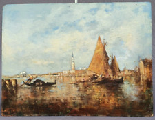 Antique painting oil d'occasion  France