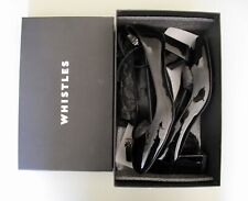 Whistles patent shoes for sale  LONDON