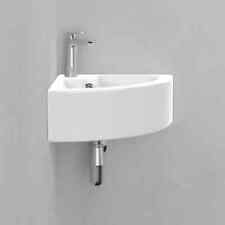 Small Quarter Corner Basin Sink Cloakroom Bathroom Hand Wash Sink Wall Mounted, used for sale  Shipping to South Africa