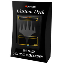 Custom commander deck for sale  Webster