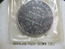 Gibraltar 1967 silver for sale  PETERLEE