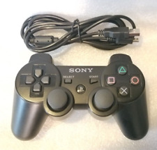 Used, Sony PlayStation 3 PS3 Sixaxis Wireless Controller Black CECHZC1U - OEM Original for sale  Shipping to South Africa