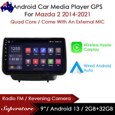 9" Android 13 CarPlay Auto Car Stereo GPS Head Unit For Mazda 2 2014-2021 for sale  Shipping to South Africa