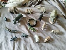 Rhinoceros figurine lot for sale  Kokomo