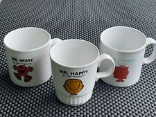 mr men mugs mr happy for sale  RICHMOND