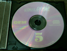 Corel Draw 5 - Graphics Drawing Program CD ONLY - Vintage Software 1990s, used for sale  Shipping to South Africa