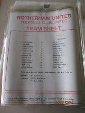 1984 rotherham united for sale  Shipping to Ireland