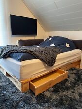 Cooles palettenbett massivholz gebraucht kaufen  Troisdorf-Spich,-Altenrath