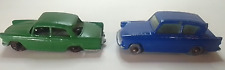 Matchbox Lesney Ford Anglia No7 & Lesney Austin A55 Cambridge Car No.29 Green for sale  Shipping to South Africa