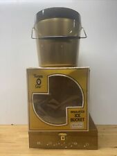 ice bucket gold black for sale  Brookline