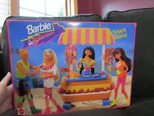 Barbie Rollerblade 1992 juego de aperitivos sin usar y en caja soporte para perros calientes  segunda mano  Embacar hacia Argentina