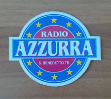 Anni adesivo radio usato  San Benedetto Del Tronto