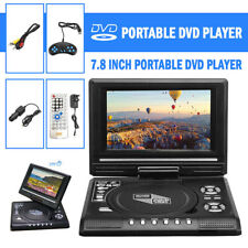 Leitor de DVD portátil 7,8" HD CD FM player de TV 16:9 LCD leitor de cartão widescreen E8Y6 comprar usado  Enviando para Brazil