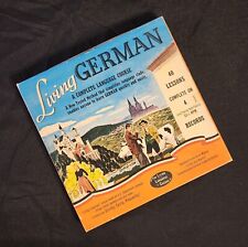 Living German: A Complete Language Course 1956 Box Set 10" Vinil 4-LP com Folhetos comprar usado  Enviando para Brazil