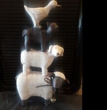 Stacked animal ornament for sale  BALLYMENA