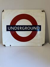 London underground enamel for sale  SOUTHSEA