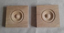 Pair oak bullseye for sale  LLANDRINDOD WELLS