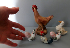 Small ceramic chickens for sale  SHEERNESS