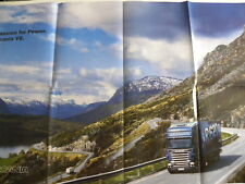 Brochure camion scania d'occasion  France