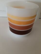 Striped glasbake mug for sale  Williamstown