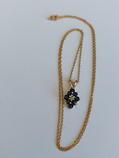 14ct gold sapphire for sale  PAIGNTON