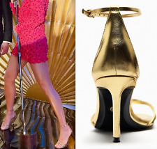 Zara gold heels for sale  HARROW