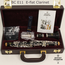 Clarinete BUFFET CRAMPON E-flat E11 modelo BC2301-2-0W NOVO COM ETIQUETAS comprar usado  Enviando para Brazil