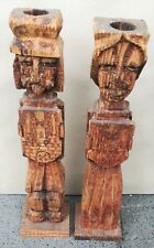 Paar geschnitzte holzfiguren gebraucht kaufen  Aitrang