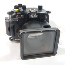 40m Waterproof Diving Underwater Housing Case For Fuji X-T10 Camera 16-50mm Lens for sale  Shipping to South Africa