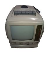TV GPX portátil vintage preto e branco 5" com rádio NÃO TESTADA PARA PEÇAS OU REPAROS  comprar usado  Enviando para Brazil